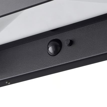 Nordlux - LED-Solarleuchte mit Sensor MARCELLIO LED/5W/5V IP54 2200 mAh schwarz