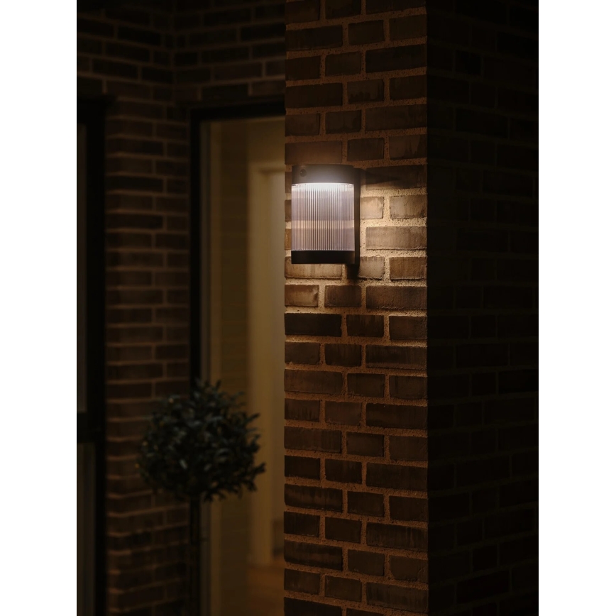 Nordlux - LED-Solarwandleuchte mit Sensor COUPAR LED/3,2W/5V 3000K IP44