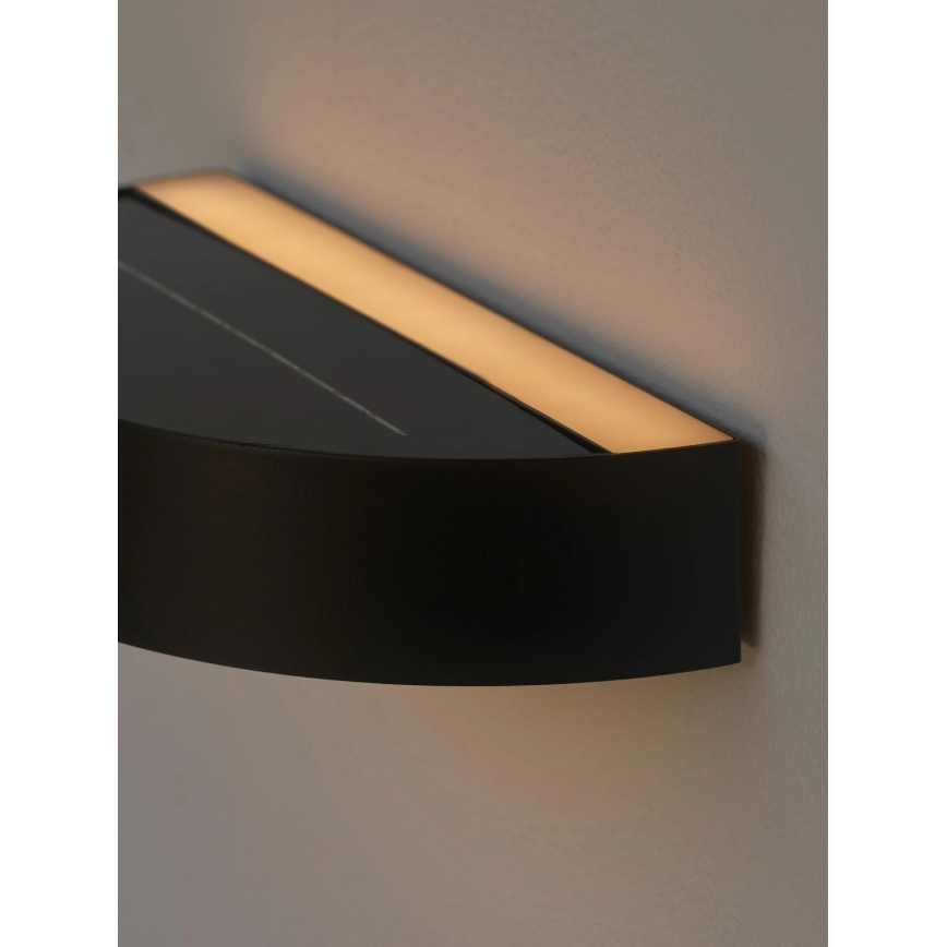 Nordlux - LED-Solarwandleuchte mit Sensor MONAY LED/5W/5V 3000K IP44