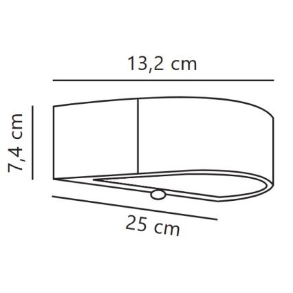 Nordlux - LED-Solarwandleuchte mit Sensor MONAY LED/5W/5V 3000K IP44
