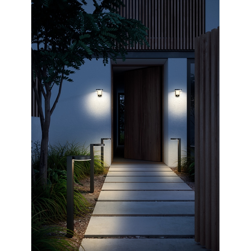 Nordlux - LED-Solarwandleuchte mit Sensor RICA LED/5W/3,7V IP44 rund