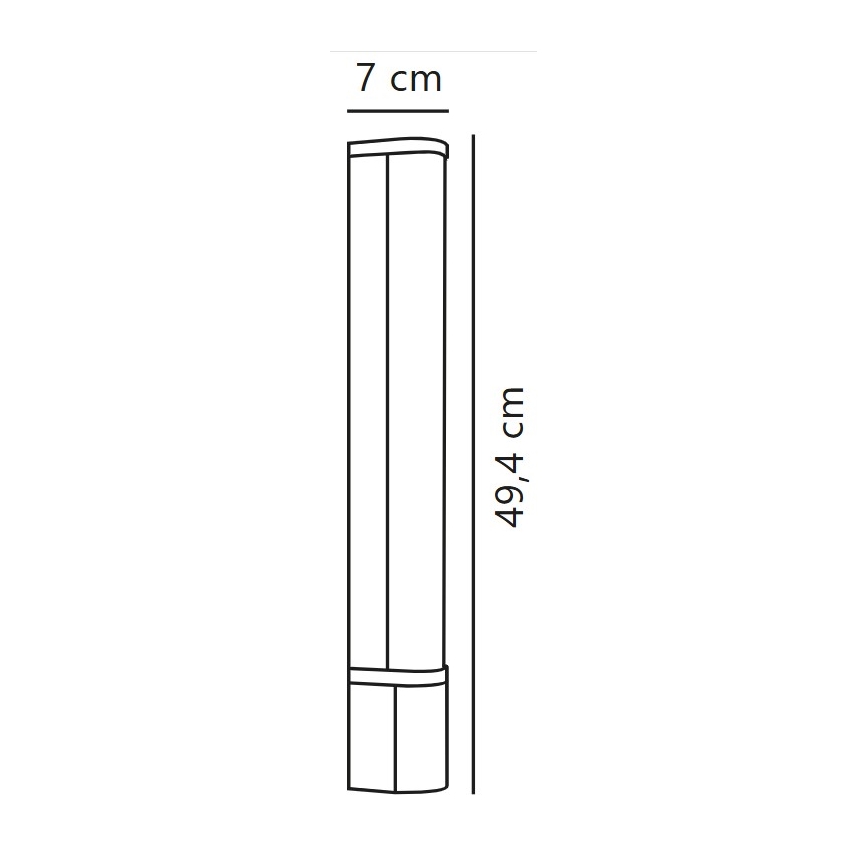 Nordlux - LED-Spiegelbeleuchtung für Badezimmer MALAIKA LED/6W/230V 3000K IP44 weiß
