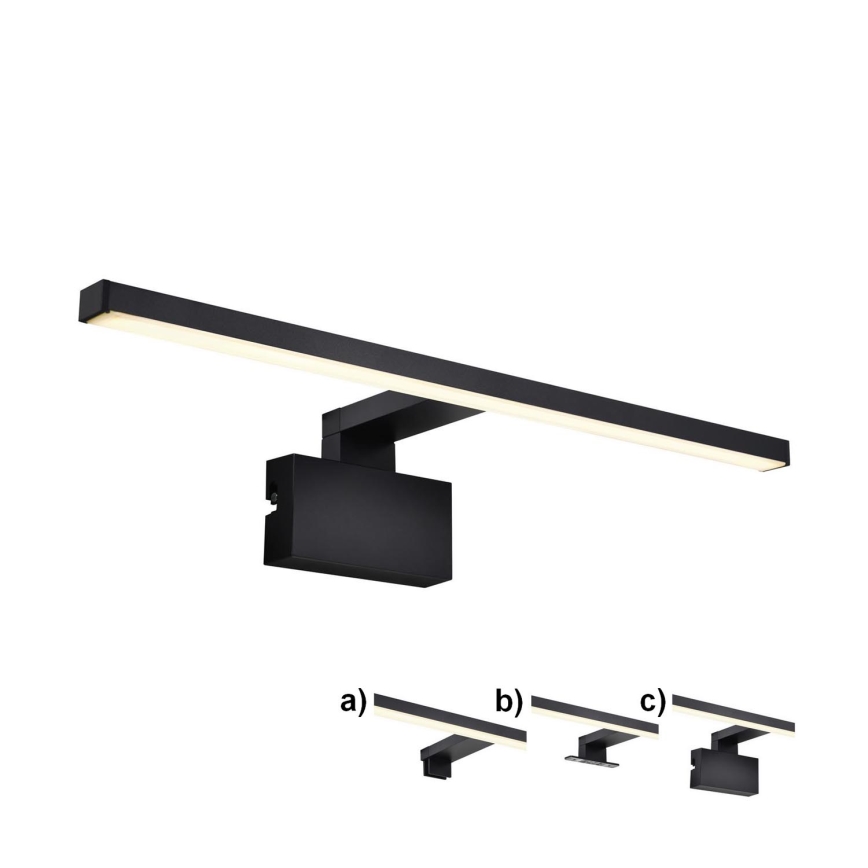 Nordlux - LED-Spiegelbeleuchtung für Badezimmer MARLEE LED/8,9W/230V IP44 schwarz