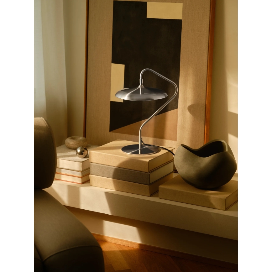 Nordlux - LED Tischlampe ARTIST LED/15W/230V Edelstahl