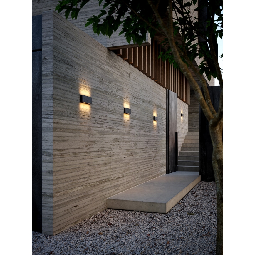 Nordlux - LED-Wandleuchte für den Außenbereich KINVER LED/10W/230V IP54 schwarz