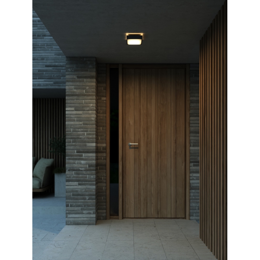 Nordlux - LED-Wandleuchte für den Außenbereich OLIVER LED/9W/230V IP54 17,5x17,5 cm