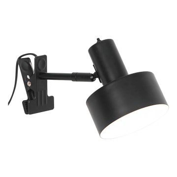 Nordlux - Leuchte mit Klemme MATIS 1xE27/15W/230V schwarz