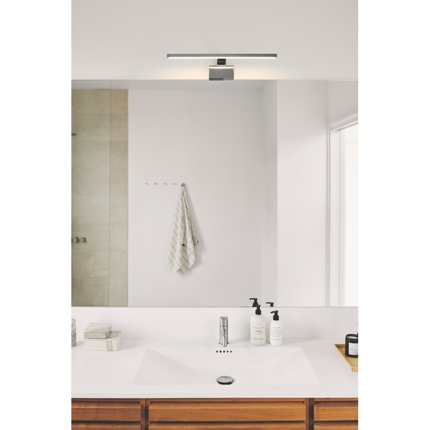 Nordlux - LED-Badezimmer-Spiegelleuchte MARLEE LED/8,9W/230V IP44 3000K 50 cm glänzender Chrom