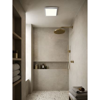 Nordlux - Dimmbare LED-Deckenleuchte für das Badezimmer OJA LED/14,5W/230V 3000/4000K IP54 30x30 cm
