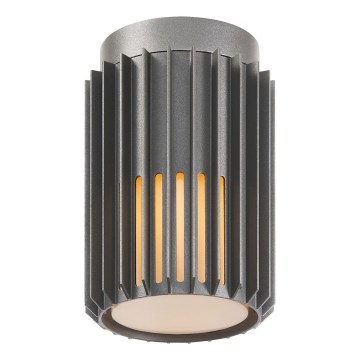 Nordlux - Outdoor-Deckenleuchte ALUDRA 1xE27/15W/230V d 12,4 cm anthrazit