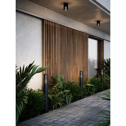 Nordlux - Outdoor-Deckenleuchte ALUDRA 1xE27/15W/230V schwarz