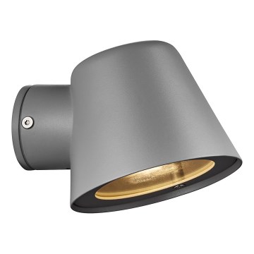 Nordlux - Outdoor-Wandleuchte ALERIA 1xGU10/35W/230V IP44 grau