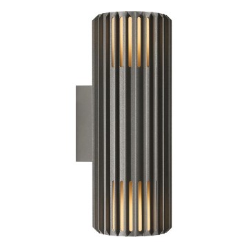 Nordlux - Outdoor-Wandleuchte ALUDRA 2xE27/15W/230V IP54 anthrazit