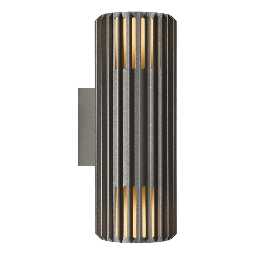Nordlux - Outdoor-Wandleuchte ALUDRA 2xE27/15W/230V IP54 anthrazit