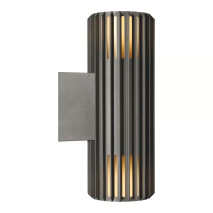 Nordlux - Outdoor-Wandleuchte ALUDRA 2xE27/15W/230V IP54 anthrazit