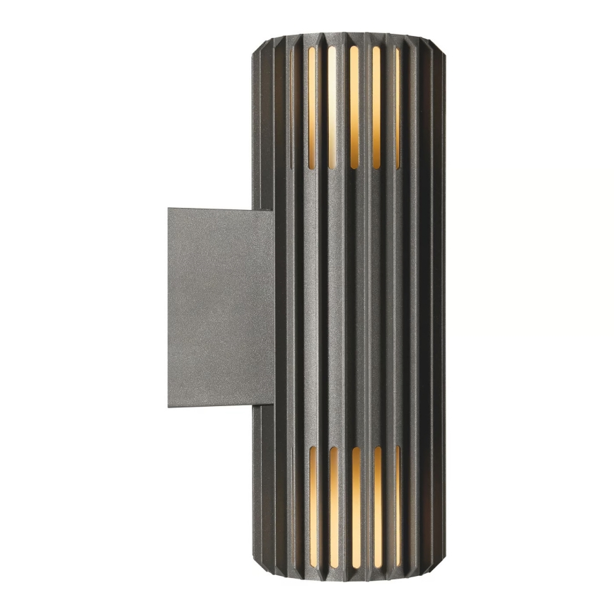 Nordlux - Outdoor-Wandleuchte ALUDRA 2xE27/15W/230V IP54 anthrazit