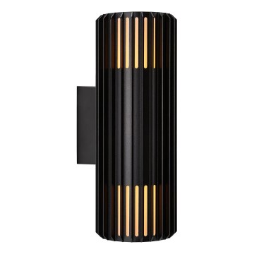Nordlux - Outdoor-Wandleuchte ALUDRA 2xE27/15W/230V IP54 schwarz
