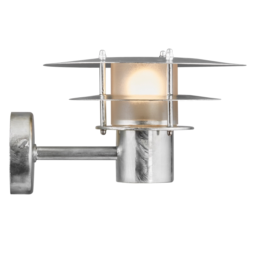 Nordlux - Outdoor-Wandleuchte BASTIA 1xE14/12W/230V IP54 matt Chrom
