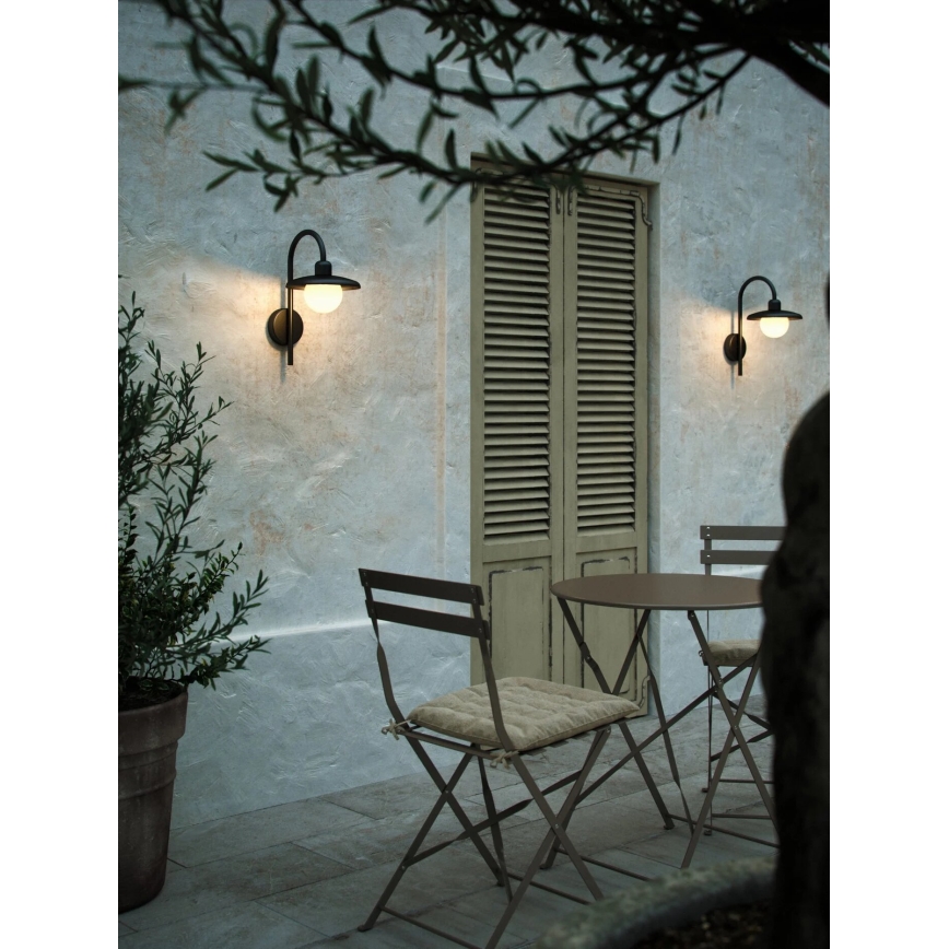 Nordlux - Outdoor-Wandleuchte BERLO 1xE27/10W/230V IP44