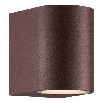 Nordlux - Outdoor-Wandleuchte DION 1xGU10/25W/230V IP44 rezavá
