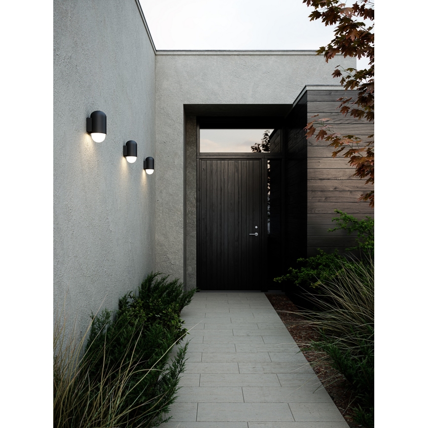 Nordlux - Outdoor-Wandleuchte HEKA 1xE27/60W/230V IP54 schwarz