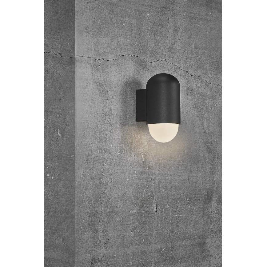 Nordlux - Outdoor-Wandleuchte HEKA 1xE27/60W/230V IP54 schwarz