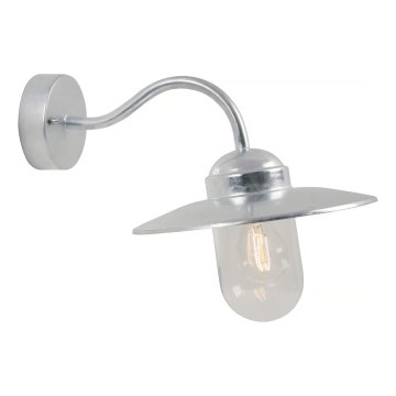 Nordlux - Outdoor-Wandleuchte LUXEMBOURG 1xE27/60W/230V IP54 silbern