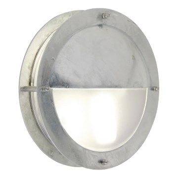 Nordlux - Outdoor-Wandleuchte MALTA 1xE27/60W/230V IP54 silbern