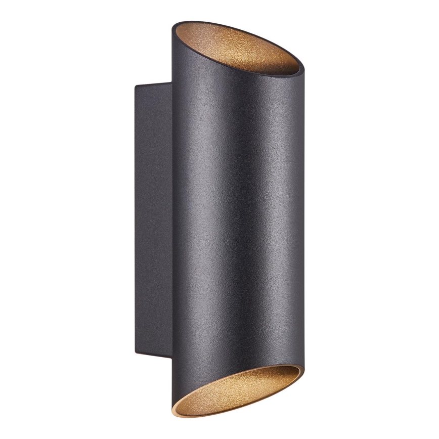 Nordlux - Outdoor-Wandleuchte NICO 2xGU10/25W/230V IP54 schwarz
