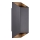 Nordlux - Outdoor-Wandleuchte NICO 2xGU10/25W/230V IP54 schwarz
