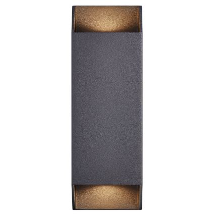 Nordlux - Outdoor-Wandleuchte NICO 2xGU10/25W/230V IP54 schwarz