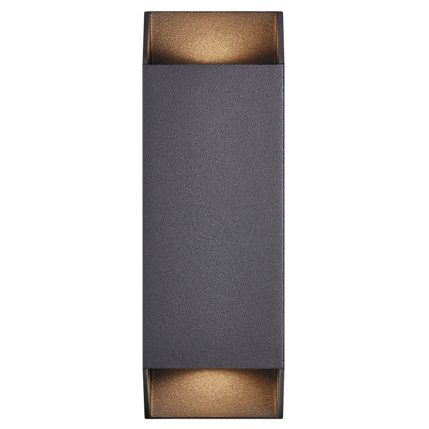 Nordlux - Outdoor-Wandleuchte NICO 2xGU10/25W/230V IP54 schwarz