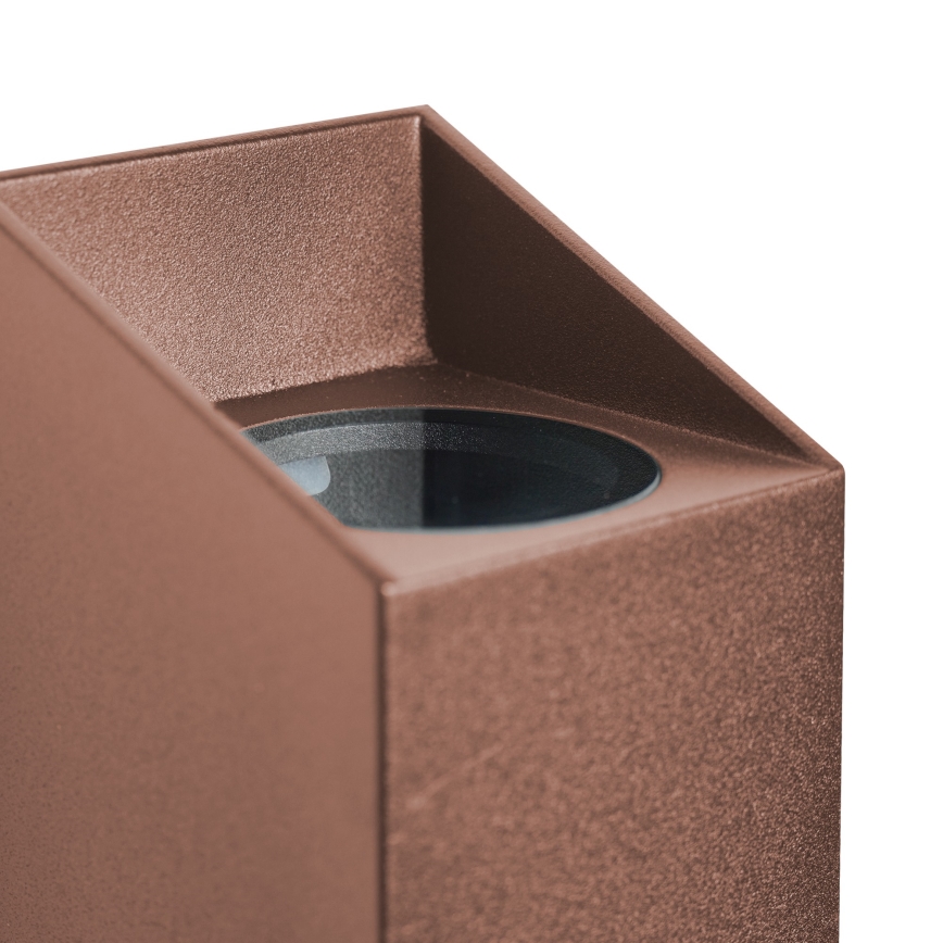 Nordlux - Outdoor-Wandleuchte NICO 2xGU10/35W/230V IP54 braun