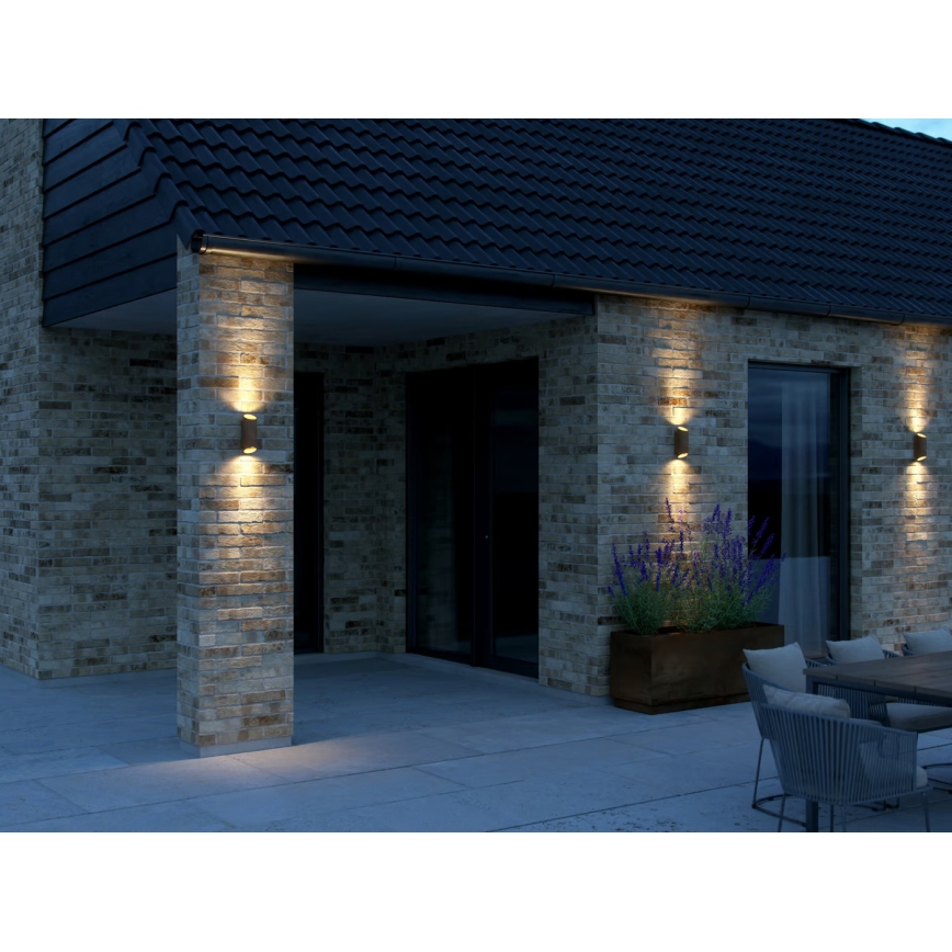 Nordlux - Outdoor-Wandleuchte NIKO 2xGU10/35W/230V IP54