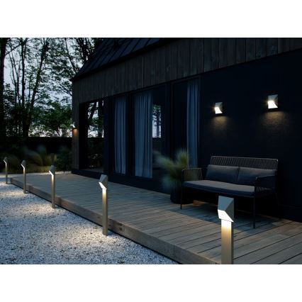 Nordlux - Outdoor-Wandleuchte PONTIO 1xGU10/25W/230V cremefarben
