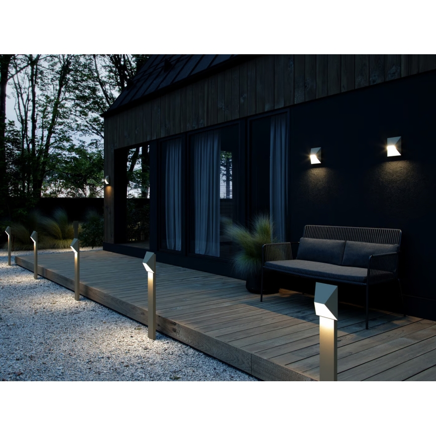 Nordlux - Outdoor-Wandleuchte PONTIO 1xGU10/25W/230V cremefarben