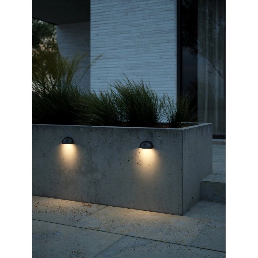 Nordlux - Outdoor-Wandleuchte SCORPIUS 1xE14/15W/230V IP44 schwarz