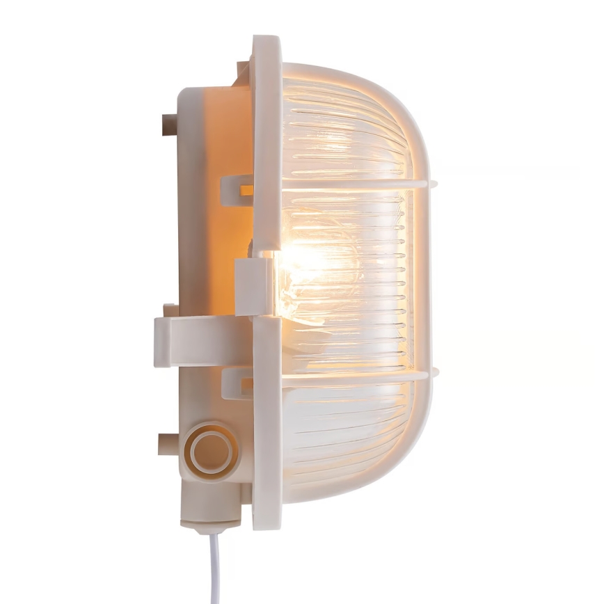 Nordlux - Outdoor-Wandleuchte SKOTLAMPE 1xE27/60W/230V IP44 weiß