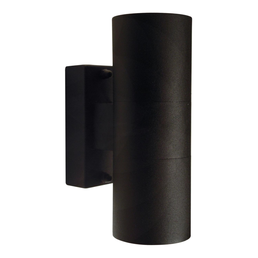 Nordlux - Outdoor-Wandleuchte TIN 2xGU10/35W/230V IP54 schwarz