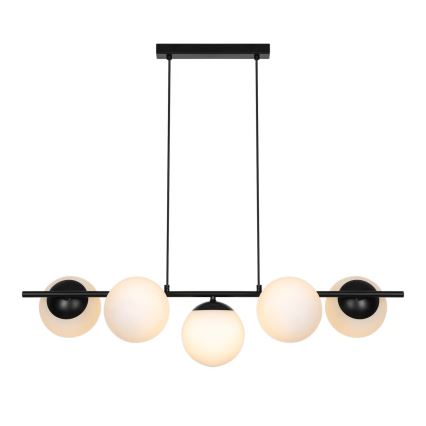 Nordlux - Pendelleuchte an Kabel LILLY 5xE14/10W/230V schwarz