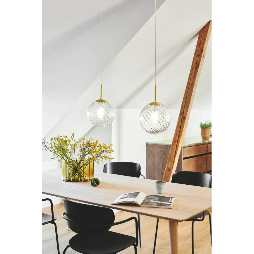 Nordlux - Pendelleuchte mit Kabel CHISELL 1xE27/40W/230V