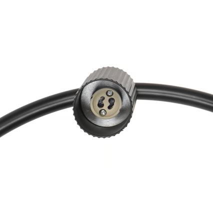 Nordlux - Pendelleuchte mit Kabelaufhängung VICO 6xGU10/5W/230V schwarz