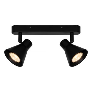 Nordlux - Spotleuchte EIK 2xGU10/35W/230V schwarz