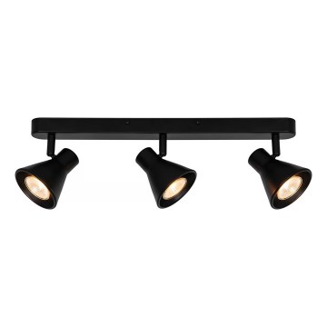 Nordlux - Spotleuchte EIK 3xGU10/35W/230V schwarz