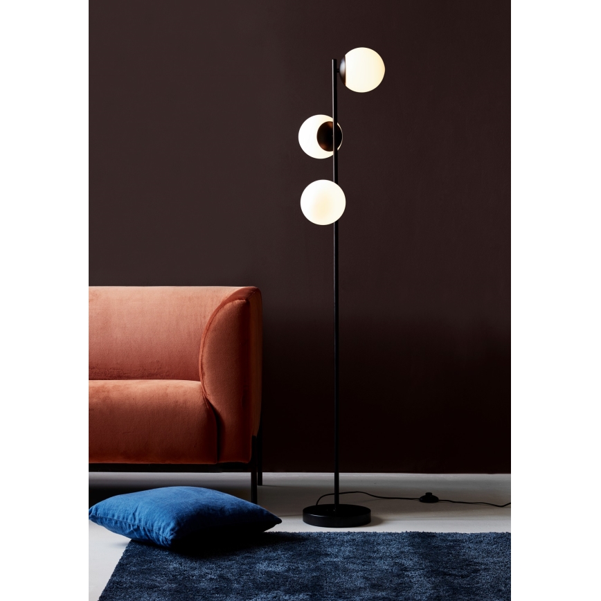 Nordlux - Stehleuchte LILLY 3xE14/25W/230V schwarz