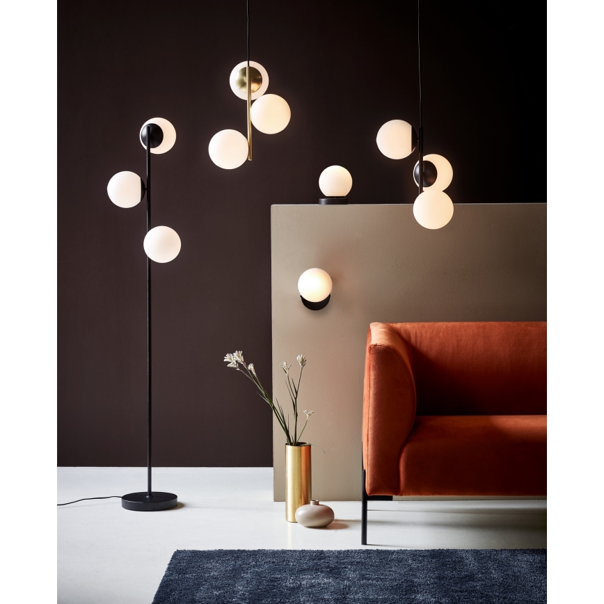 Nordlux - Stehleuchte LILLY 3xE14/25W/230V schwarz