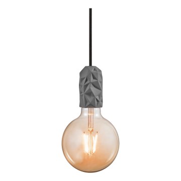 Nordlux - Stromkabel HANG 1xE27/40W/230V grau/schwarz