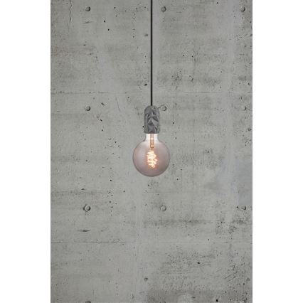 Nordlux - Stromkabel HANG 1xE27/40W/230V grau/schwarz