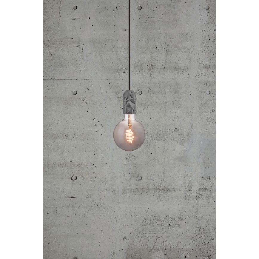 Nordlux - Stromkabel HANG 1xE27/40W/230V grau/schwarz