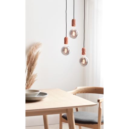 Nordlux - Stromkabel HANG 1xE27/40W/230V kupfern/schwarz